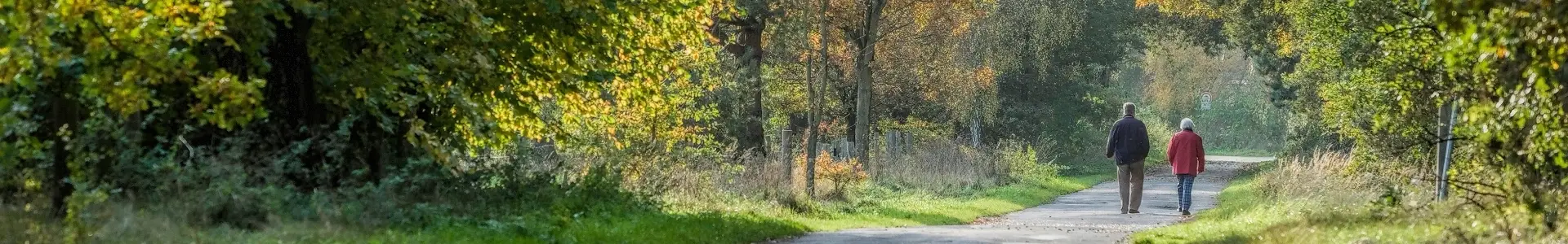 Seniorzy na spacerze